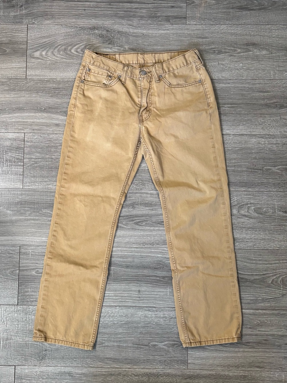 Levi’s 514 Straight Fit Khaki Tan Jeans Men’s 32x30 Casual Pants